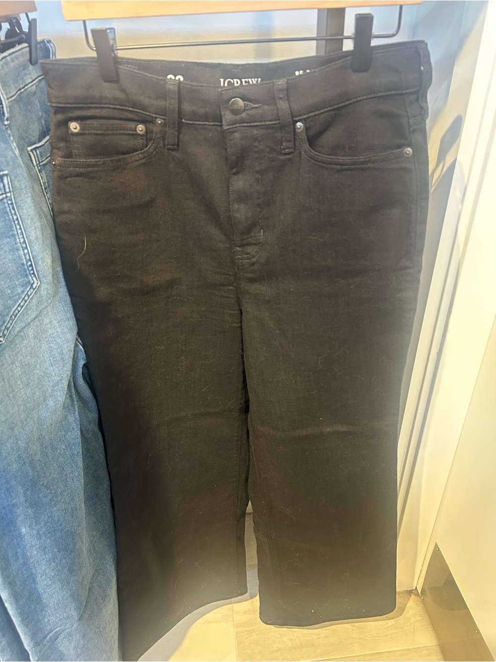 J Crew wide leg jean